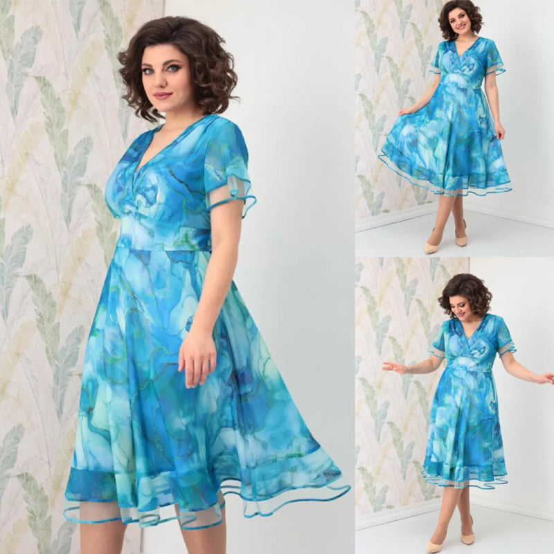 Dana™ - Airy Midi Dress for Women